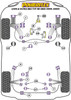 Seat Leon Models Leon MK1 1M (1999-2005) Leon & Cupra MK1 TYP 1M 4WD (1999-2005) Powerflex diagram - Reference 2