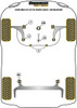 Seat Leon Models Leon MK3 5F (2013-2020) Leon MK3 5F upto 150PS (2013-2020) Rear Beam Powerflex diagram - Reference 30