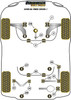 Seat Leon Models Leon Mk4 KL Incl. Cupra (2020 on) Leon KL 4WD Powerflex diagram - Reference 30