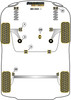 Seat Mii (2011-) Powerflex diagram - Reference 1