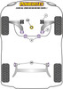 Seat Leon Models Leon Mk4 KL Incl. Cupra (2020 on) Leon KL Rear Beam Powerflex diagram