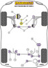 Seat Toledo Models Toledo Mk3 5P (2004-2009) Powerflex diagram - Reference 10