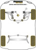 Seat Leon Models Leon Mk4 KL Incl. Cupra (2020 on) Leon KL Rear Beam Powerflex diagram - Reference 30