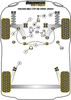 Seat Toledo Models Toledo Mk2 1M (1999 - 2004) Powerflex diagram - Reference 41