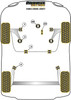 Skoda Fabia Models Fabia 6Y (2000-2007) Powerflex diagram - Reference 4