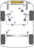 Skoda Fabia Models Fabia NJ (2014 - ON) Powerflex diagram - Reference 3