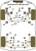 Skoda Octavia Octavia Mk1 1U (1996-2004) Octavia Mk1 Typ 1U 4WD (1996-2004) Powerflex diagram - Reference 2