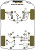 Powerflex vehicle diagram - Powerflex Lower Torque Mount Small Bush PFF3-1325BLK - Fits Skoda Octavia Octavia Mk4 NX (2019 on) Octavia NX 4WD