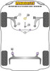 Powerflex vehicle diagram - Powerflex Lower Torque Mount Small Bush PFF3-1325 - Fits Skoda Octavia Octavia Mk3 5E (2013-2019) Octavia 5E up to 150PS Rear Beam