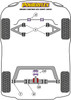 Powerflex vehicle diagram - Powerflex Rear Lateral Arm Inner Bush PFR68-131 - Fits Smart ForTwo 451 (2007 - 2014)