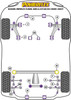 Powerflex vehicle diagram - Powerflex Rear Roll Bar Link Bush PFR69-119 - Fits Subaru Impreza Impreza Turbo inc. WRX & STi GD,GG (2000 - 2007)