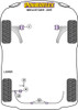 Powerflex vehicle diagram - Powerflex Rear Toe Adjuster Inner Bush PFR69-508 - Fits Subaru Impreza WRX & STI VA (2014-2022)