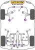 Powerflex vehicle diagram - Powerflex Front Wishbone Rear Bush PFF69-702 - Fits Subaru Outback Outback (2003 - 2009)