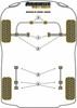 Powerflex vehicle diagram - Powerflex Rear Trailing Arm to Hub Bush PFR73-206BLK - Fits Suzuki Wagon R (1999 - 2008)