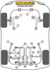 Powerflex vehicle diagram - Powerflex Front Wishbone Rear Bush PFF69-102 - Fits Subaru Outback Outback (1998 - 2003)