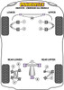Powerflex vehicle diagram - Powerflex Front Lower Wishbone Rear Bush PF79-102S - Fits TVR Griffith - Chimaera (1991 - 2002)