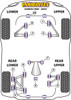 Powerflex vehicle diagram - Powerflex Front Lower Wishbone Rear Bush 12mm PF79-102F-12 - Fits TVR Cerbera (1996 - 2006)