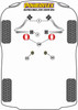 Powerflex vehicle diagram - Powerflex Transmission Mounting Bush (Fast Road) PFF5-4655 - Fits Toyota Supra Mk5 A90/J29 (2019 -)
