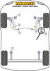 Powerflex vehicle diagram - Powerflex PowerAlign Wheel Mounting Guide Pin PF99-512-15 - Fits Vauxhall / Opel ASTRA MODELS Astra MK3 - Astra F (1991 - 1998)