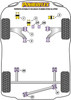 Powerflex vehicle diagram - Powerflex Rear Gearbox Mount Bush (Tuned/Track) PFF76-421P - Fits Toyota Starlet GT Turbo EP82/Glanza V EP91 (1990 - 1999)
