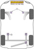 Powerflex vehicle diagram - Powerflex Front Arm Front Bush 31mm PFF76-401-31 - Fits Toyota Tercel L50 (1994-1999)