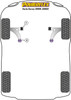 Powerflex vehicle diagram - Powerflex Front Wishbone Rear Bush PFF76-1002 - Fits Toyota Yaris Verso (1999-2005)