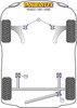 Powerflex vehicle diagram - Powerflex Front Arm Front Bush 31mm PFF76-401-31 - Fits Toyota Paseo (1991-1999)