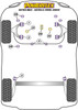 Powerflex vehicle diagram - Powerflex Front Lower Engine Mount Insert PFF80-810 - Fits Vauxhall / Opel ASTRA MODELS Astra MK4 - Astra G (1998 - 2004)