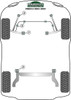 Powerflex vehicle diagram - Powerflex Front Anti Roll Bar Mount PFF80-105-16H - Fits Vauxhall / Opel Corsa Models Corsa A (1983-1993)