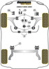 Powerflex vehicle diagram - Powerflex Rear Lower Engine Mount Rear Bush PFF80-1032BLK - Fits Vauxhall / Opel Corsa Models Corsa C (2000-2006)