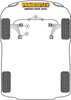 Powerflex vehicle diagram - Powerflex Front Control Arm Front Bush PFF80-1401 - Fits Vauxhall / Opel Ampera (2010 - 2015)