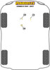 Powerflex vehicle diagram - Powerflex Upper Gearbox Mount Insert (Diesel) PFF1-1130R - Fits Vauxhall / Opel Combo Models Combo D (2011 - 2017)