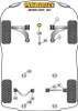 Powerflex vehicle diagram - Powerflex Rear Upper Wishbone Outer Bush PFR85-513 - Fits Volkswagen Arteon (2017 on)