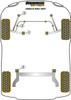 Powerflex vehicle diagram - Powerflex Front Tie Bar To Chassis PFF80-203BLK - Fits Vauxhall / Opel Corsa Models Corsa B (1993-2000) Corsa B (1993-1997)