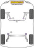 Powerflex vehicle diagram - Powerflex Front Anti Roll Bar Mounting Bush 18mm PFF80-1003-18 - Fits Vauxhall / Opel TIGRA MODELS Tigra Twin Top B (2004-2009)