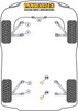 Powerflex vehicle diagram - Powerflex Rear Lower Wishbone Front Bush PF34-202 - Fits Vauxhall / Opel VX220 (Opel Speedster)
