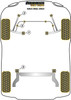 Powerflex vehicle diagram - Powerflex Rear Beam Mounting Bush PFR80-112BLK - Fits Vauxhall / Opel Nova (1983-1993)
