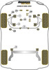 Powerflex vehicle diagram - Powerflex Front Wishbone Rear Bush PFF80-802BLK - Fits Vauxhall / Opel Zafira Models Zafira B (2005-2014)