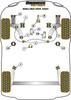 Powerflex vehicle diagram - Powerflex Front Anti Roll Bar Link Bush Kit PFF85-412BLK - Fits Volkswagen Bora Models Bora A4 (AJ) (1999-2005) Bora 2WD (1999 - 2005)