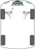 Powerflex vehicle diagram - Powerflex Front Anti Roll Bar Link Bush Kit PFF85-412H - Fits Volkswagen Bora Models Bora A4 (AJ) (1999-2005) Bora 2WD (1999 - 2005)