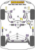 Powerflex vehicle diagram - Powerflex Rear Anti Roll Bar Outer Bush Eibach 25mm PFR85-226-25 - Fits Volkswagen Golf Golf MK2 (1985 - 1992) Golf MK2 2WD (1985 - 1992)