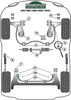 Powerflex vehicle diagram - Powerflex Rear Lower Engine Mount Insert, Diesel PFF85-245RH - Fits Volkswagen Golf Golf MK2 (1985 - 1992) Golf MK2 2WD (1985 - 1992)