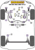 Powerflex vehicle diagram - Powerflex Upper Engine Mount Insert PFF85-440 - Fits Volkswagen Golf Golf MK4 (1997 - 2004) Golf MK4 2WD Typ 1J (1997-2004)