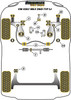 Powerflex vehicle diagram - Powerflex Front Wishbone Front Bush 30mm Camber Adjustable PFF85-201GBLK - Fits Volkswagen Golf Golf MK4 (1997 - 2004) Golf MK4 2WD Typ 1J (1997-2004)
