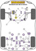 Powerflex vehicle diagram - Powerflex Powerflex Handling Pack (-2008 Petrol Only) PF85K-1005 - Fits Volkswagen Golf Golf MK5  (2003 - 2009) Golf Mk5 GTI & R32 (2003-2009)