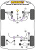 Powerflex vehicle diagram - Powerflex Front Wishbone Rear Bush PFF85-802 - Fits Volkswagen Golf Golf MK7 5G (2012 - 2021) Golf MK7 5G 2WD 122PS plus Multi-link (2012-2021)