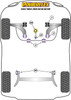 Powerflex vehicle diagram - Powerflex Front Wishbone Front Bush PFF85-501 - Fits Volkswagen Golf Golf MK8 (2020 - ) Golf MK8 2WD Rear Beam (2020 -)