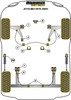 Powerflex vehicle diagram - Powerflex Front Wishbone Inner Bush PFF85-211BLK - Fits Volkswagen Jetta Models Jetta MK1 A1 (1979-1984)