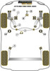 Powerflex vehicle diagram - Powerflex Front Wishbone Front Bush 30mm Camber Adjustable PFF85-201GBLK - Fits Volkswagen Jetta Models Jetta MK4 A4 (1999-2005) Jetta MK4 A4 2WD (1999-2005)