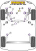 Powerflex vehicle diagram - Powerflex Front Subframe Rear Bush PFF85-424 - Fits Volkswagen Jetta Models Jetta MK4 A4 (1999-2005) Jetta MK4 A4 2WD (1999-2005)